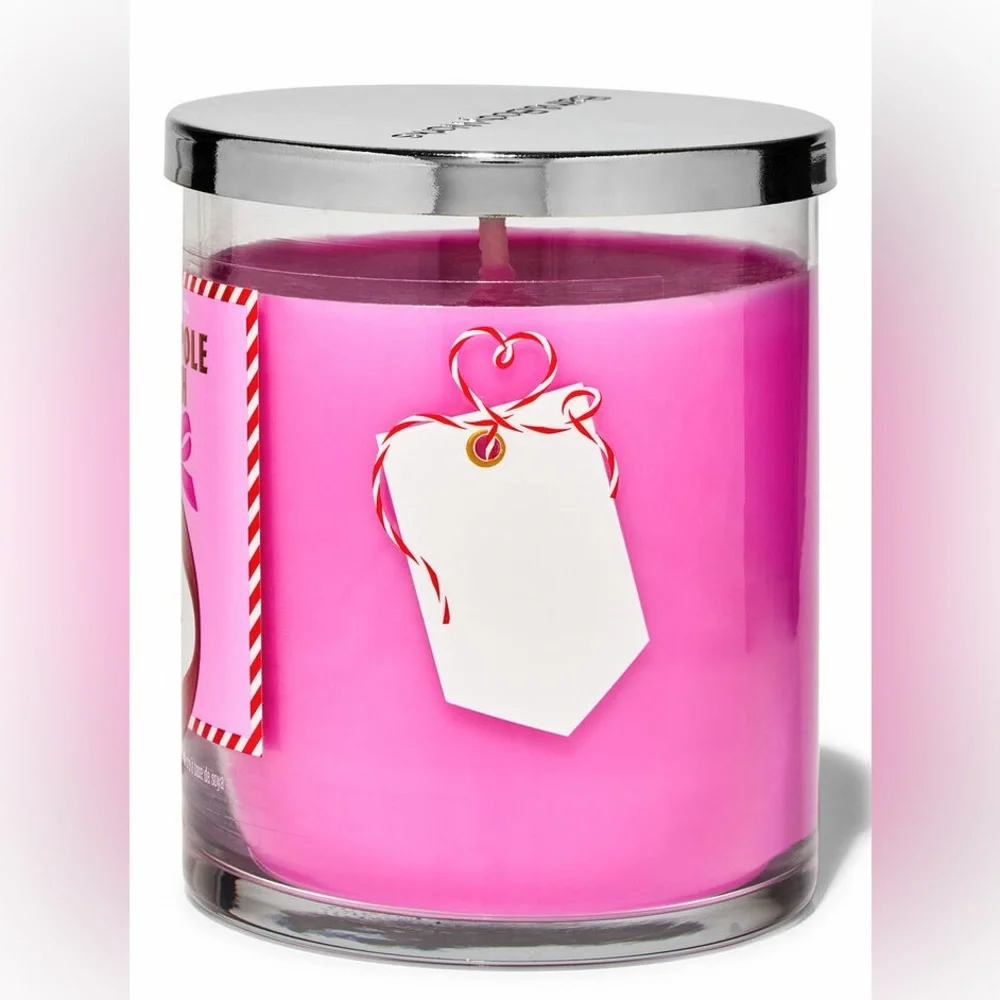 Bath Body Works North Pole Punch Candle Single Wick Holiday Christmas 8oz
